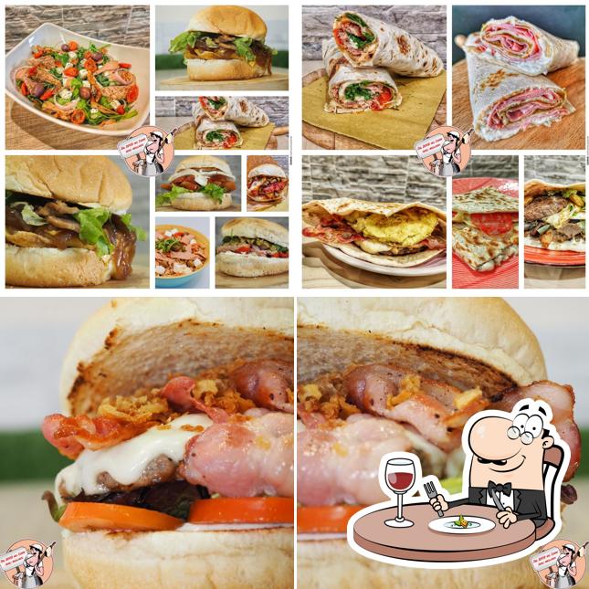 Panino con maiale stirato al Non Solo Piada
