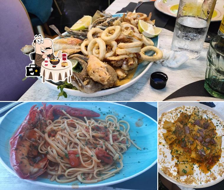 Cibo al Pescheria di Napoli