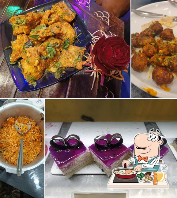 Fried rice at Shree Sangam Family Dhaba Madinaguda