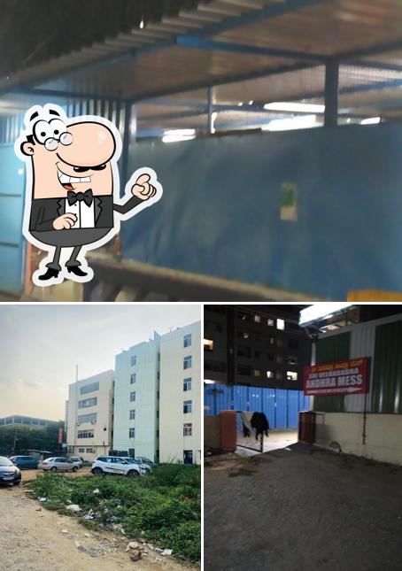The exterior of Sri Veerabhadra Andhra Mess