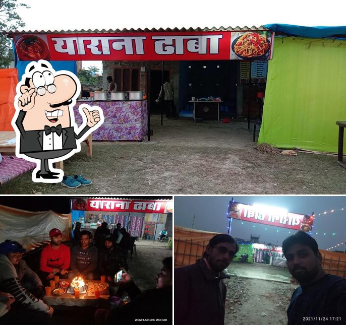 The interior of Yaarana Dhaba