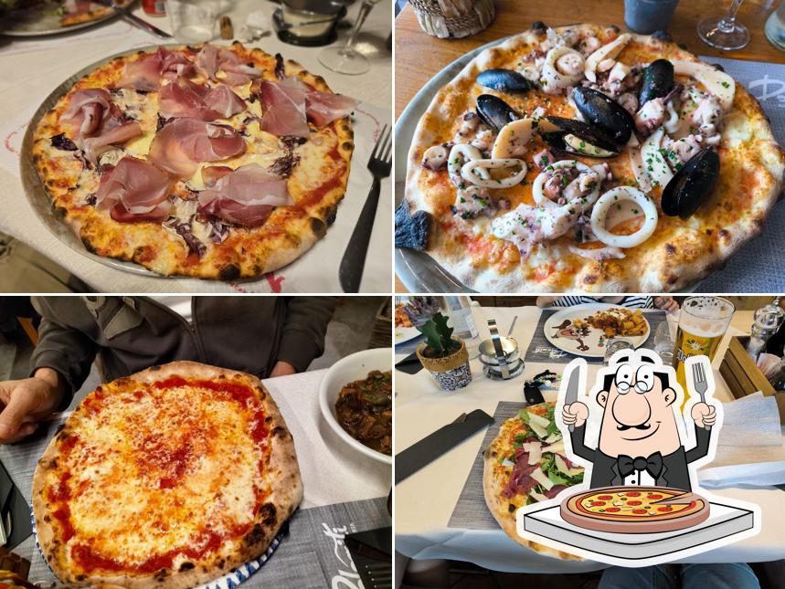 A Ristorante Pizzeria Dolomiti, puoi assaggiare una bella pizza