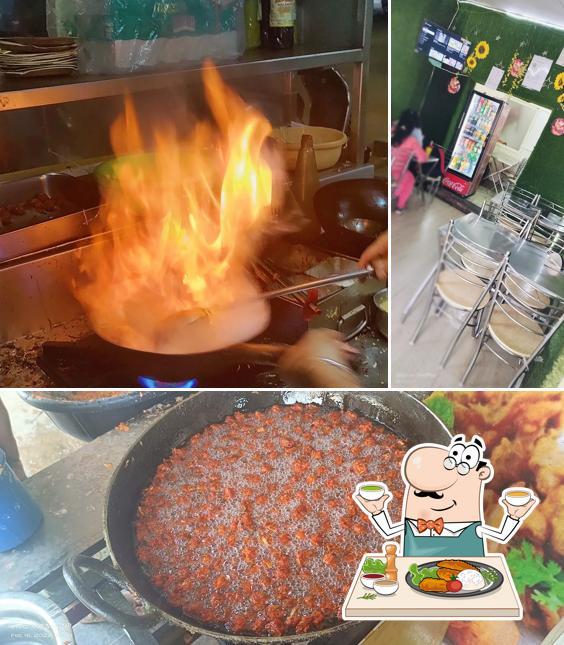 Food at Sri Sai Chats & Chinese Hotel