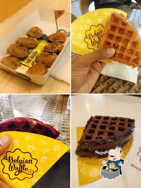 Food at The Belgian Waffle Co