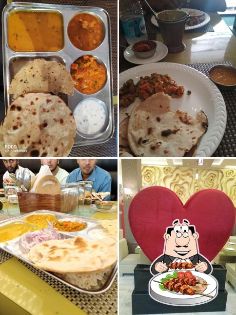 Food at The Greens Restaurant & Herbal Cafe