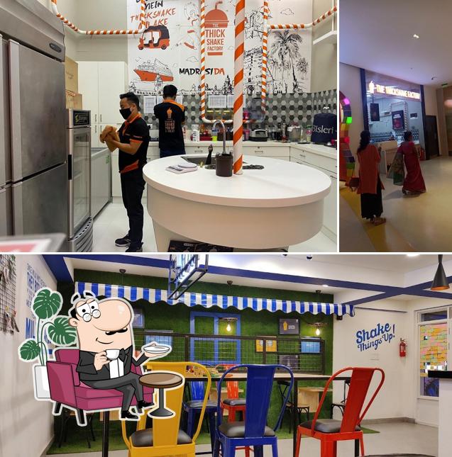 Check out how The Thickshake Factory looks inside