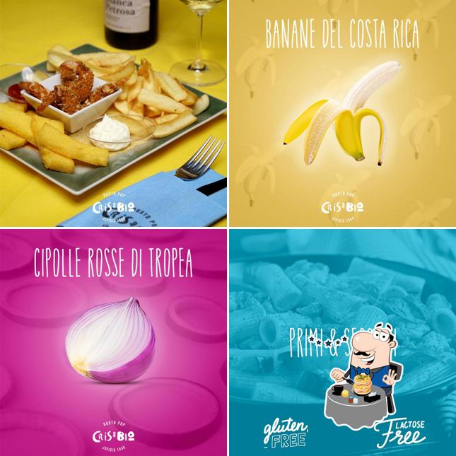 Platti al Pizzeria Cris & Bio