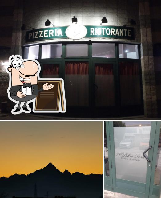 Al Solito Posto si caratterizza per la esterno e cibo