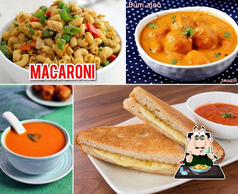 Food at Babylon Restaurant