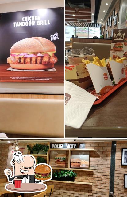 Order a burger at Burger King