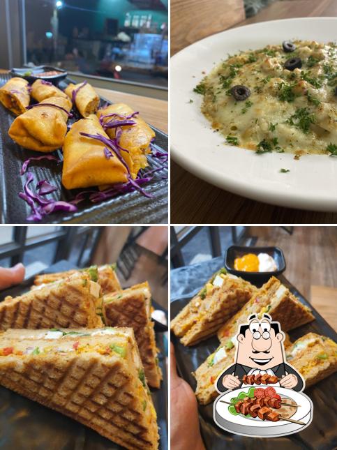 Food at Beans & cream cafe