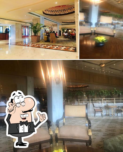The restaurant's interior and exterior