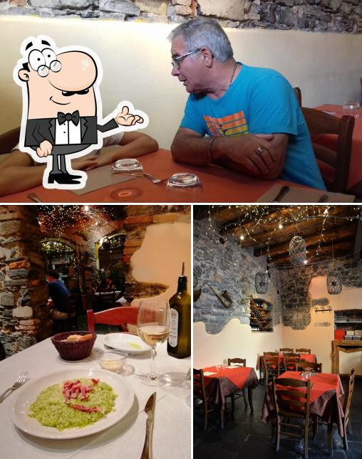 Gli interni di Trattoria Pizzeria Ristorante in Borgovico