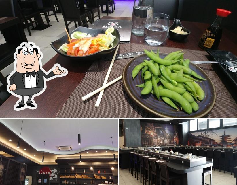 Gli interni di Osaka