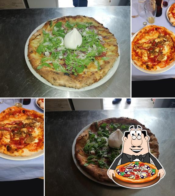 Scegli tra le svariate varianti di pizza