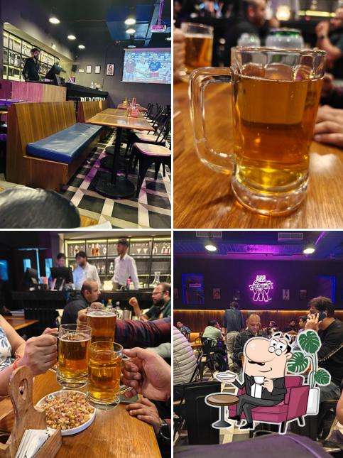 The interior of BUDGET BAR