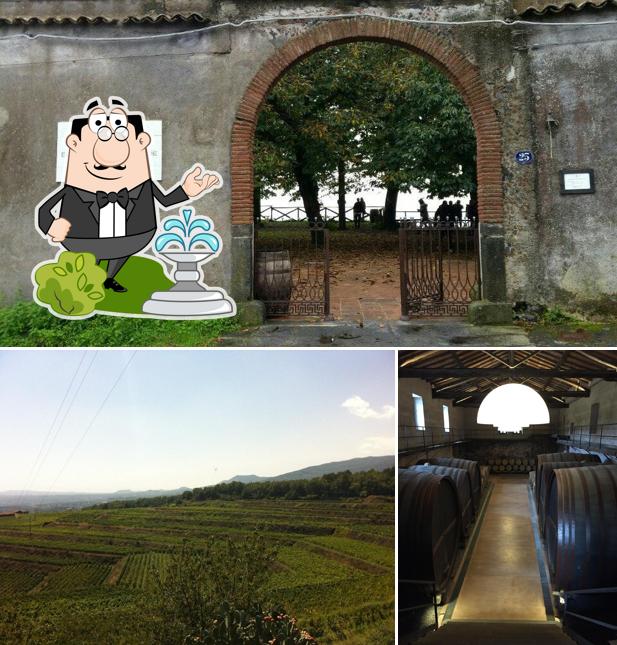 Gli esterni di Osteria Villagrande