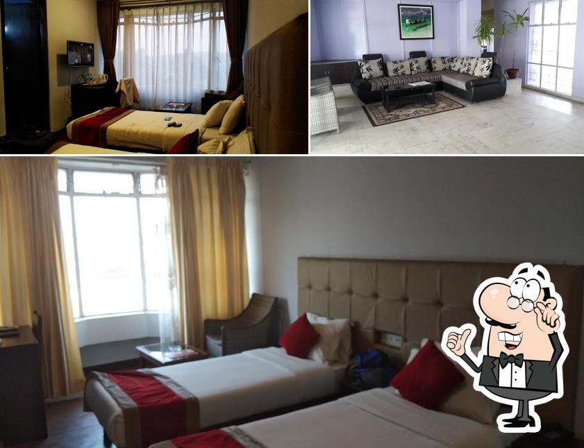 The interior of Hotel Orchid Annex
