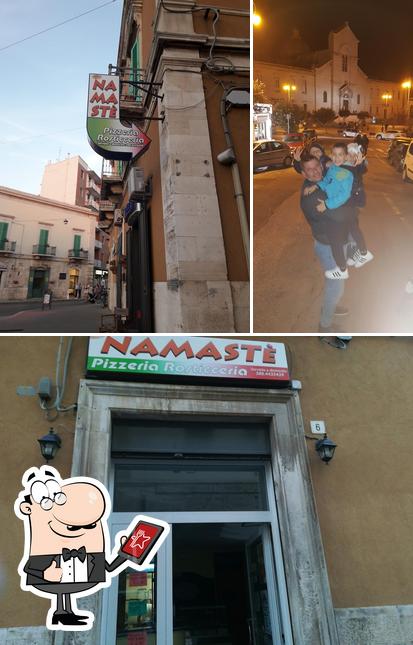 Tra le varie cose da Pizzeria NAMASTÉ si possono trovare la esterno e interni