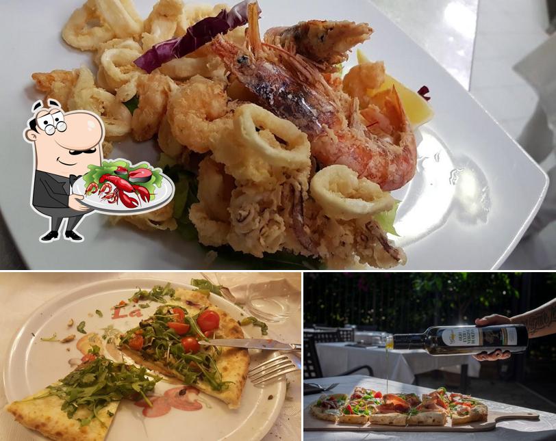Assaggia i sapori della cucina di mare a Ristorante Pizzeria La Gioiosa