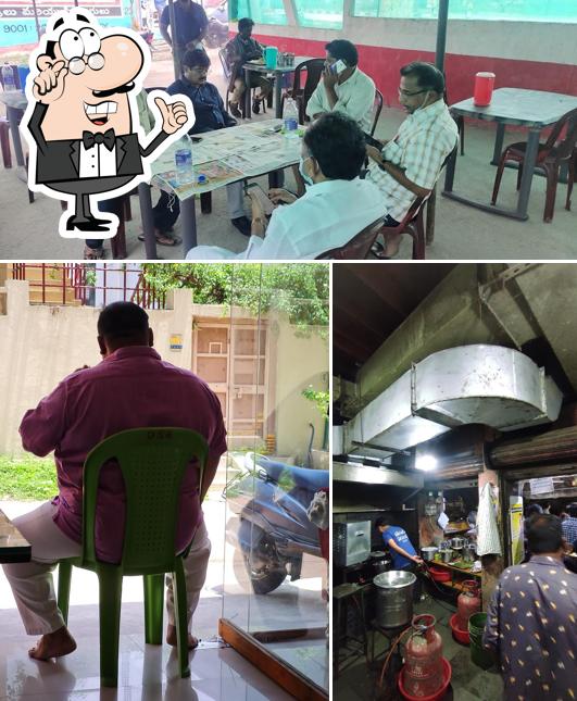 The interior of Uma Tiffin Centre