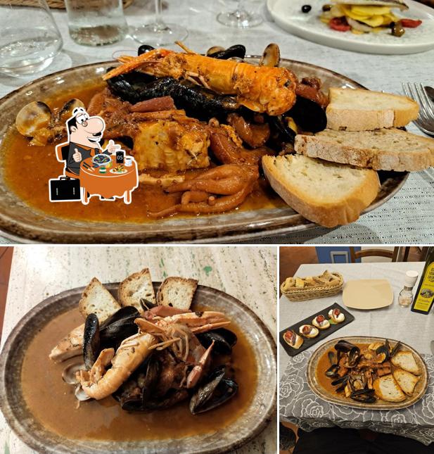 Cozze al Ristorante La Cicala Che Ride