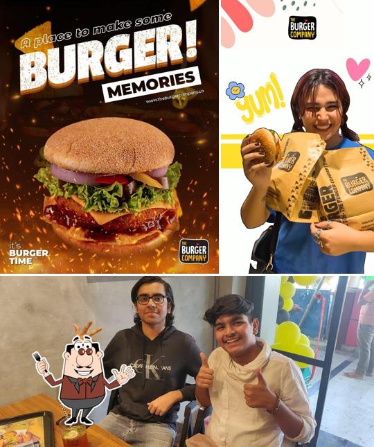 THE BURGER COMPANY is distinguished by food and interior