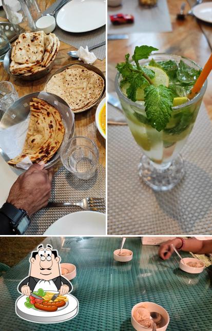 Food at The Beer Cafe