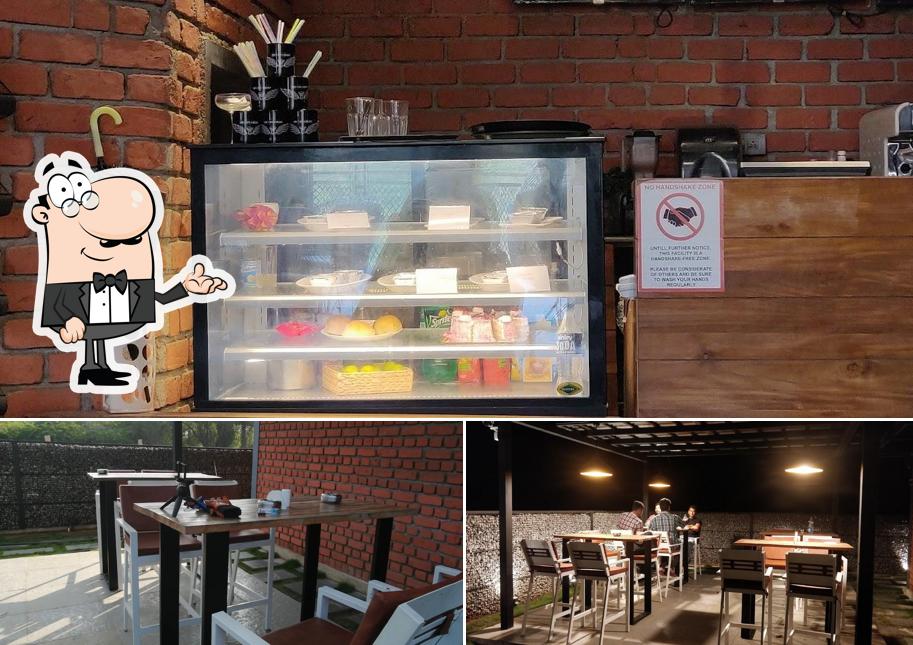 The interior of The Cafe Garage