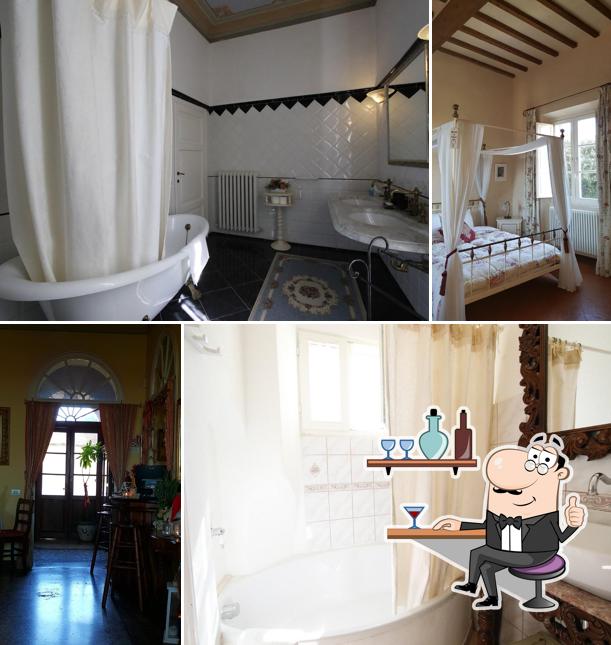 Gli interni di Villa Conti