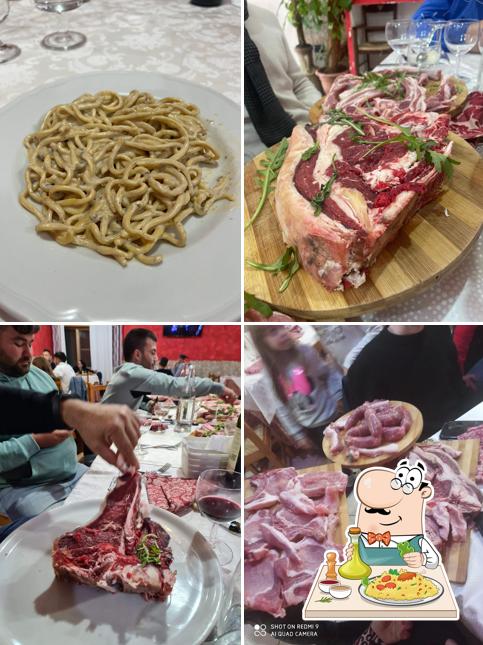 Platti al Ristorante Monte Cornacchia