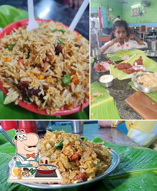 Fried rice at Ajay Aadhavan Restaurant