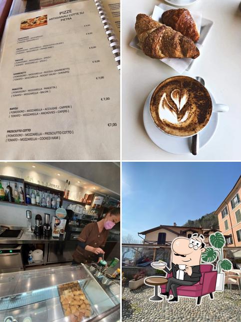La intérieur et nourriture du restaurant