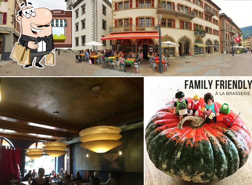 La parte esterna è una caratteristica importante di Brasserie du Grand Pont