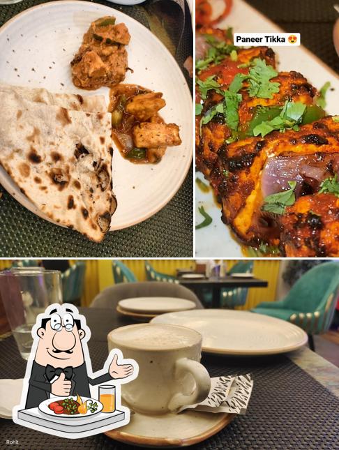 This is the image showing food and interior at Cafe Culture