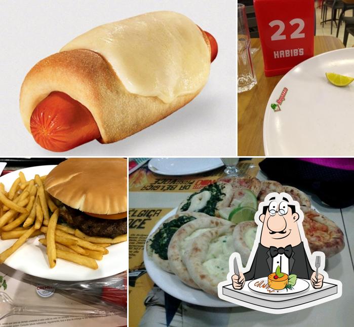 Comida em Habib's