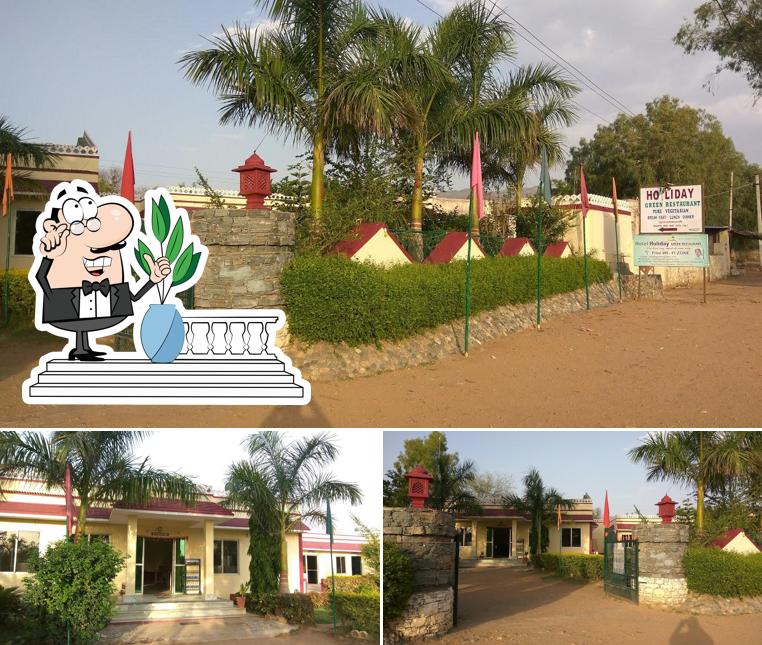 Check out how Holiday Green Restaurant looks outside