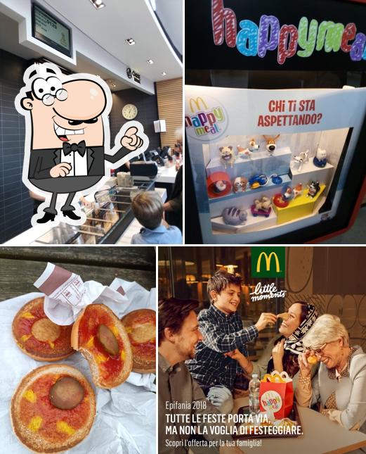 Gli interni di McDonald's San Giuliano Le Cupole