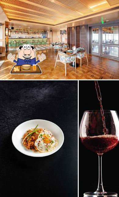 Check out the image showing food and interior at Mizuki - A Pan-Asian Experience