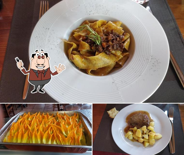 Platti al Osteria del Sagrantino