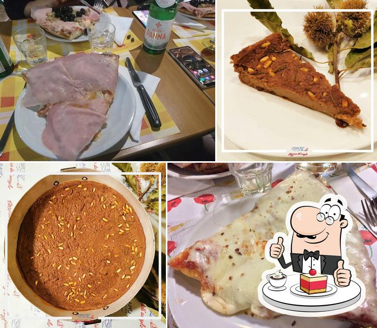 Pizzeria Dell'Angelo offre un'ampia varietà di dolci