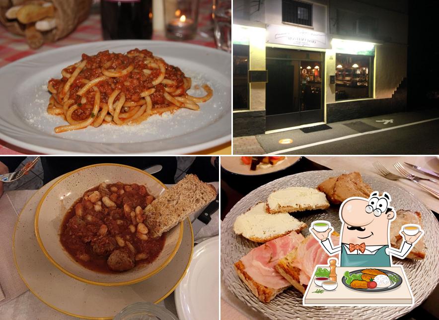 Platti al Osteria Montescudaio