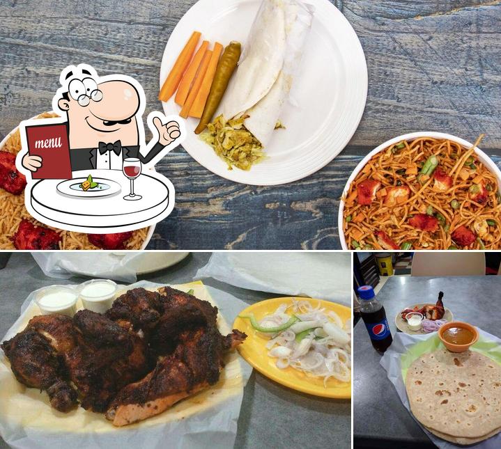 Food at Arabian Grillz