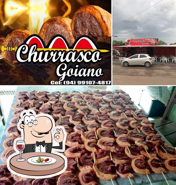 Comida em Churrasco Goiano/Xinguara