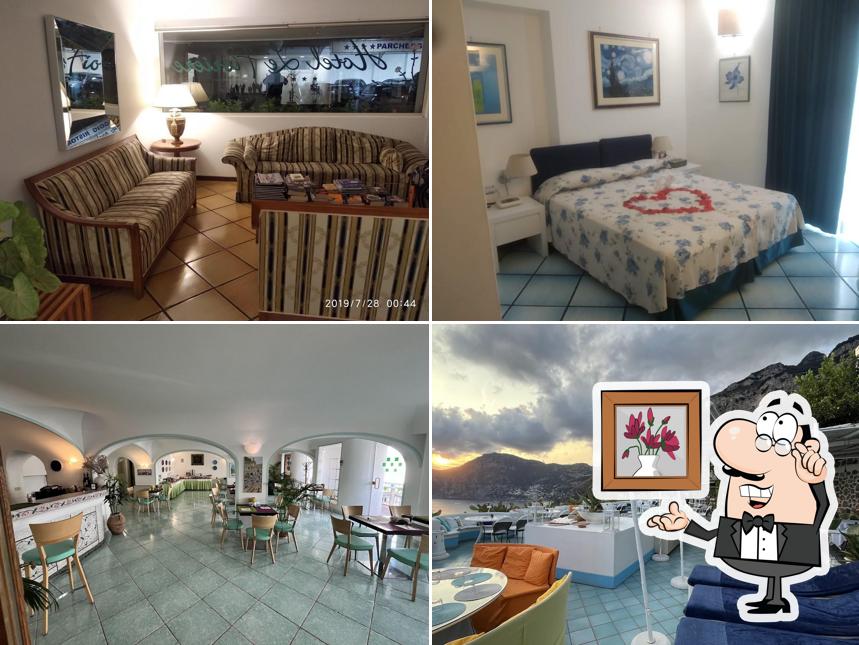 Gli interni di Hotel Le Fioriere