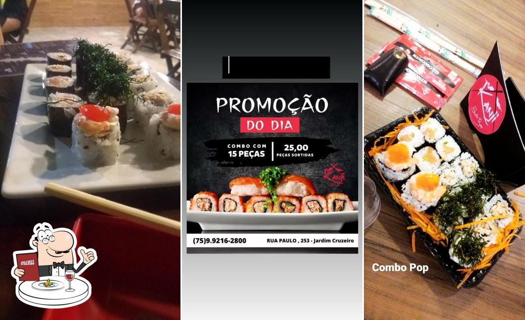 Comida em Okume sushi