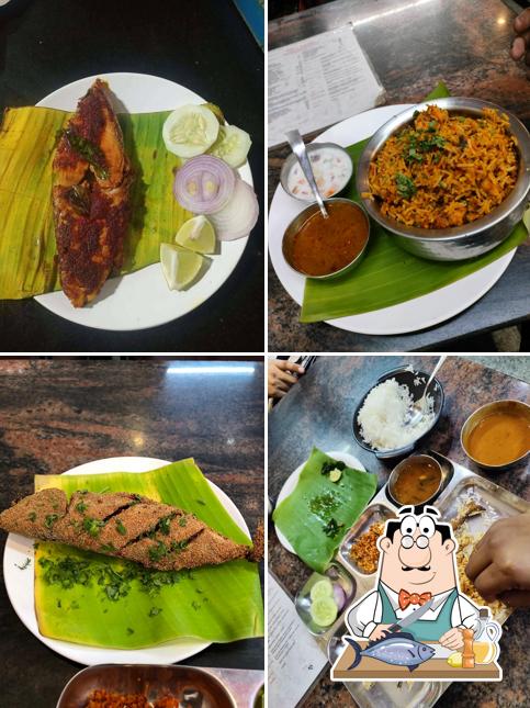 Grilled salmon at Kudla Kitchen