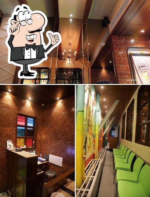 The interior of Malhaar Lunch Home