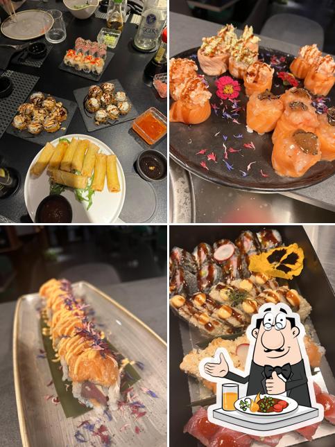 Platti al Nozomi sushi wine bar