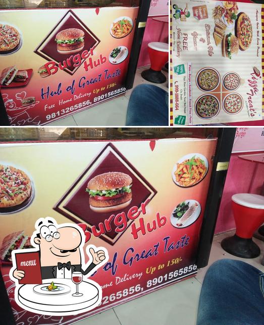 Food at Pizza Treats